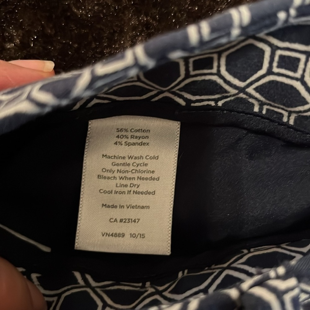 Talbots Hampshire Ankle Pants Curvy Fit SZ 8 - Picture 6 of 9